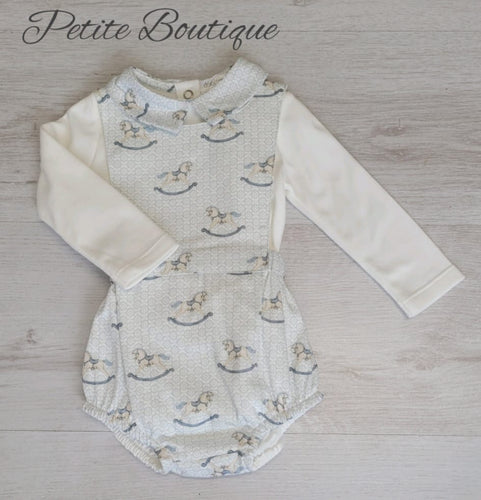 Deolinda rocking horse romper