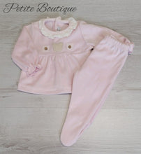 Load image into Gallery viewer, Spanish pink velour 2pc set