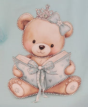 Load image into Gallery viewer, Mint green teddy bear top, leggng &amp; headband set