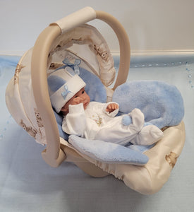 Teddy car seat & doll bundle