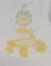 Load image into Gallery viewer, Caramelo lemon tea party top &amp; short setm