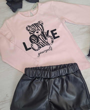 Load image into Gallery viewer, EMC Teddy top &amp; short set