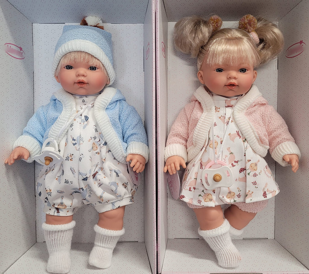 Spanish twin dolls - sold separately - 33cm (smaller dolls)