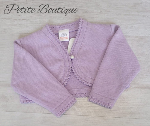 Spanish lilac bolero