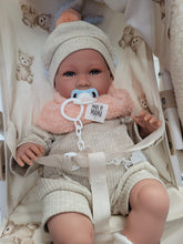 Load image into Gallery viewer, Roma teddy pushchair, Spanish doll &amp; matching blanket bundle
