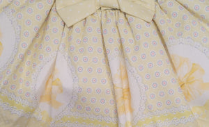 Lemon cupcake top & skirt set