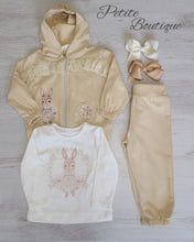 Load image into Gallery viewer, Beige bunny 3pc lounge set