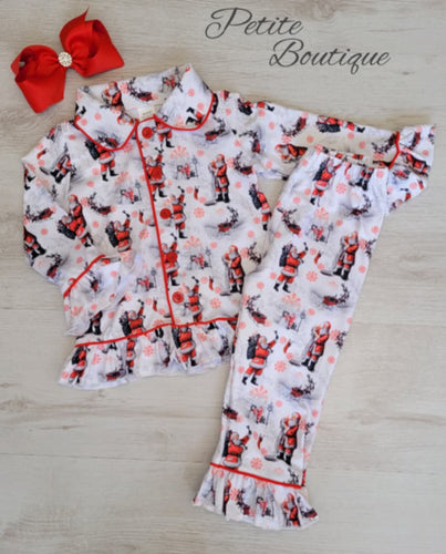 PRE ORDER LADIES SANTA CHRISTMAS PYJAMAS - ARRIVE APPROX 3/4WKS 🎅🏻