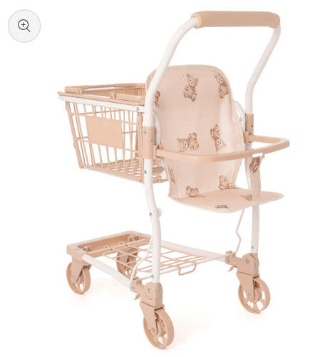 PRE ORDER Roma teddy bear shopping trolley - due anytime in September