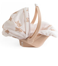 Load image into Gallery viewer, Roma teddy bear print dolls car seat