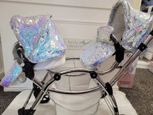 Load image into Gallery viewer, Roma polly twin dolls pram - mermaid 🧜🏻‍♀️