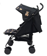 Load image into Gallery viewer, Roma prams teddy print pushchair - not for dolls 🧸 Black