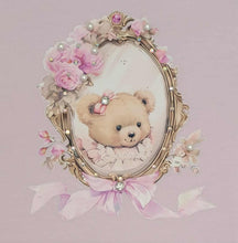 Load image into Gallery viewer, Lilac teddy bear top &amp; skirt set