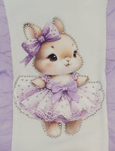 Load image into Gallery viewer, Lilac bunny top, skirt &amp; headband set