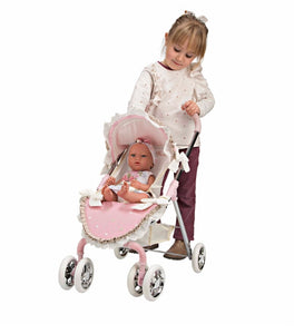 Spanish pink/cream my first buggy (check description for measurement)💗