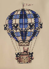 Load image into Gallery viewer, Navy hot air balloon top &amp; skirt set