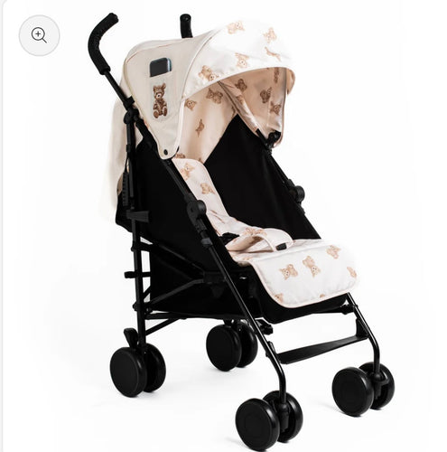 Roma prams teddy print pushchair - not for dolls 🧸 Cream