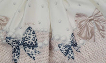 Load image into Gallery viewer, Cream/beige handbag top &amp; skirt set