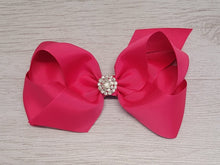 Load image into Gallery viewer, Hot pink hair bow