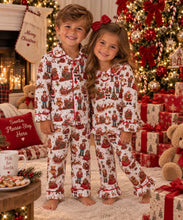 Load image into Gallery viewer, PRE ORDER Boys Christmas pyjamas