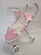 Load image into Gallery viewer, Spanish pink/cream my first buggy (check description for measurement)💗
