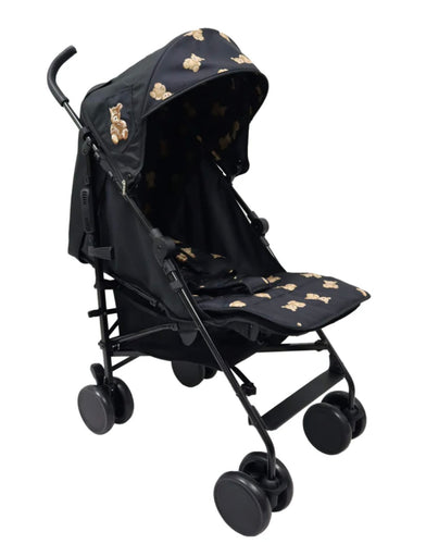 Roma prams teddy print pushchair - not for dolls 🧸 Black