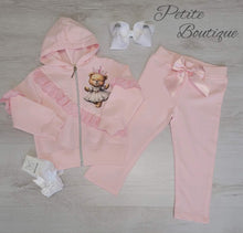 Load image into Gallery viewer, Pink bear 2pc lounge set