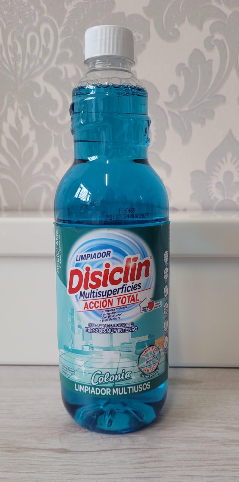 Disiclin concentrated floor & multisurface cleaner 1L - Colonia🌊