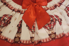 Load image into Gallery viewer, Red hot air balloon top &amp; skirt set