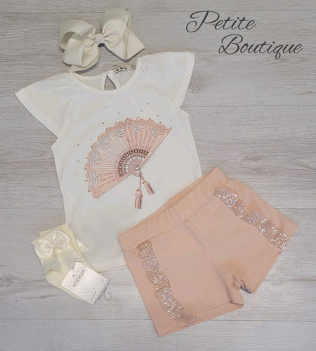 EMC fan top & short set