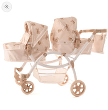 Load image into Gallery viewer, Roma teddy twin dolls pram🧸