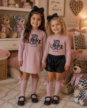 Load image into Gallery viewer, EMC Teddy top &amp; PU short set