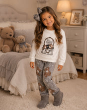 Load image into Gallery viewer, EMC teddy sweatshirt &amp; legging set