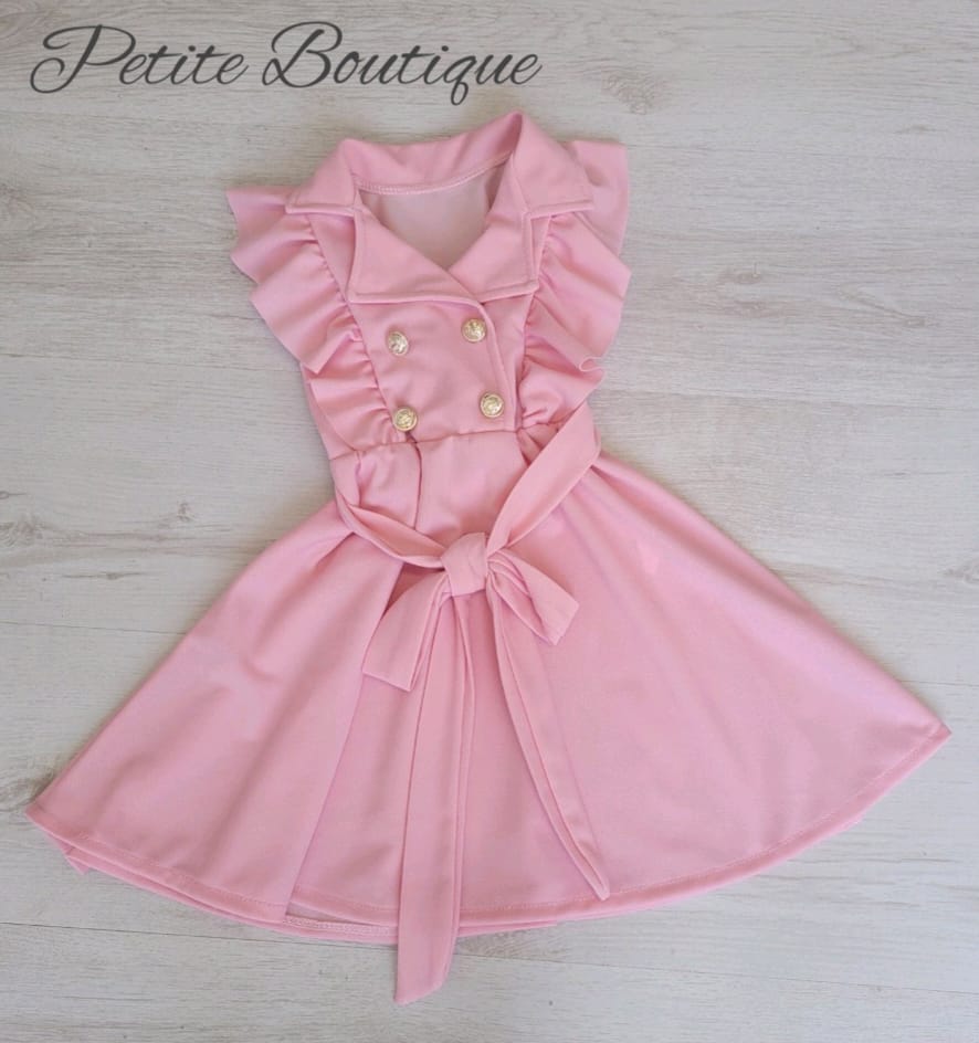 Girls pink dress