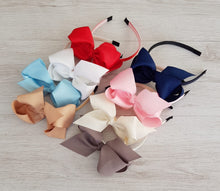 Load image into Gallery viewer, 5” bow hairband
