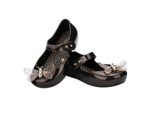 Load image into Gallery viewer, Mini Melissa - girls black bug jelly shoes