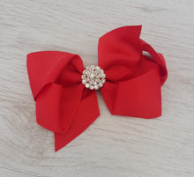 Load image into Gallery viewer, Red hair bow