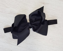 Load image into Gallery viewer, Black hair bow