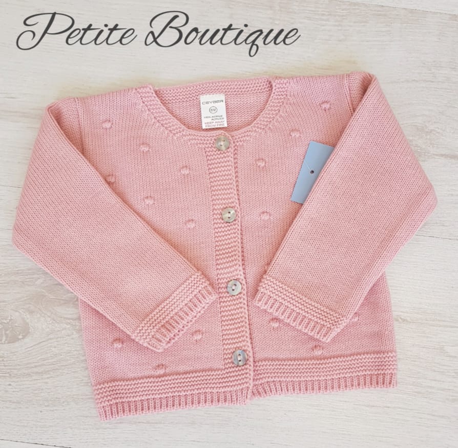 Dusky pink cardigan