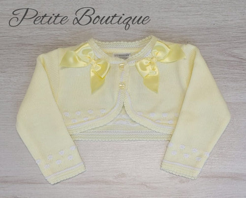 Lemon bow bolero