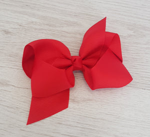 Red hair bow