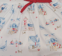 Load image into Gallery viewer, Spanish seaside print dress