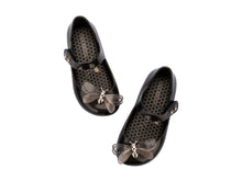 Load image into Gallery viewer, Mini Melissa - girls black bug jelly shoes
