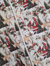 Load image into Gallery viewer, Boys Santa &amp; reindeer print Christmas pyjamas🦌🎅🏻