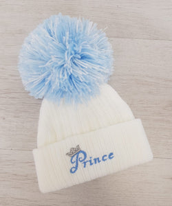 Prince pompom hat