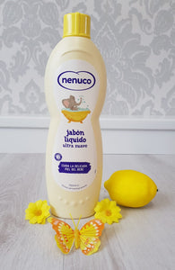 Nenuco bath milk/shower gel extra soft with aloe Vera 750ml
