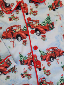 Boys Christmas truck print Christmas pyjamas🎁🎄
