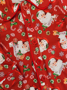 Boys Santa print Christmas pyjamas🎅🏻