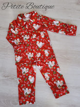 Load image into Gallery viewer, Boys Santa print Christmas pyjamas🎅🏻