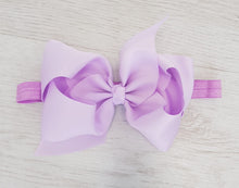 Load image into Gallery viewer, Lilac hair bow